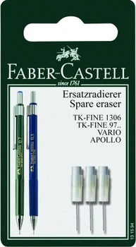 Сменные ластики Faber-Castell змінний для механічного олівця 3 шт. (131594)