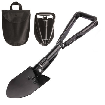 Лопата складна маленька MIL-TEC MINI DREIFACHSPATEN M.TASCHE (15525500)