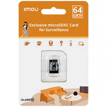 Карта памяти microSD на 64 Гб IMOU ST2-64-S1
