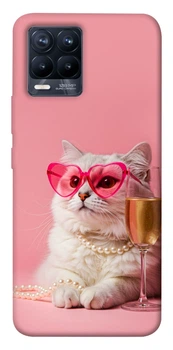 Чехол Pinky cat для Realme 8 Pro