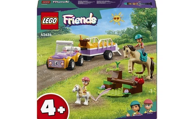 Конструктор Lego Friends Причіп для коня й поні, 105 деталей 42634