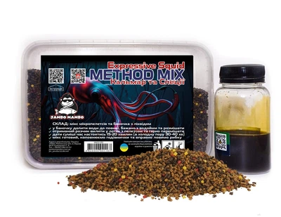 Метод мікс JamboMambo Кальмар - Спеції для флет-фідера