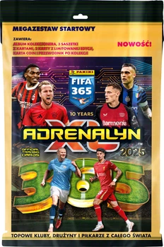 Набір колекційних карток Panini Fifa 365 Adrenalyn Xl 2025 Megaset (8051708014679)