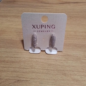 Сережки з медичного сплаву. Позолота. Ювелірна біжутерія Xuping 4811