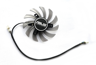 Вентилятор Everflow для видеокарты ASUS (orgnl) 75 мм 4-pin T128010SH (FD7010H12D FD7010H12S PLD08010S12HH T128010BH) (№32.21)
