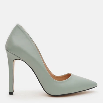 Женские лодочки кожаные Ashoes 2152 37 24 см Полынь (ROZ6501005554)