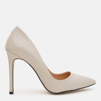 Женские лодочки кожаные Ashoes 2152 39 25 см Бежевые (ROZ6501005551)