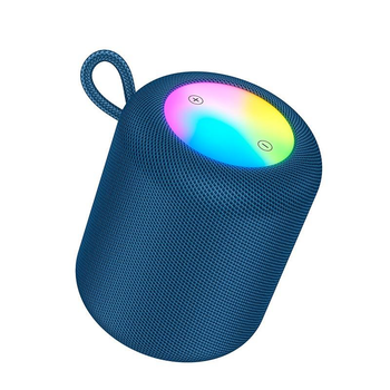 Портативная беспроводная Bluetooth колонка акустика Hoco HC30 BT5.4, TF/USB/FM/TWS, 5W, 3H Blue