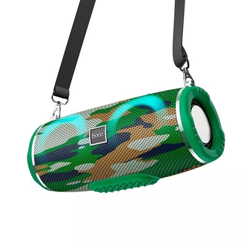 Портативная беспроводная Bluetooth колонка акустика Hoco HC12 IPX4 BT5.0,USB/AUX/TF/FM, 2H Camouflage