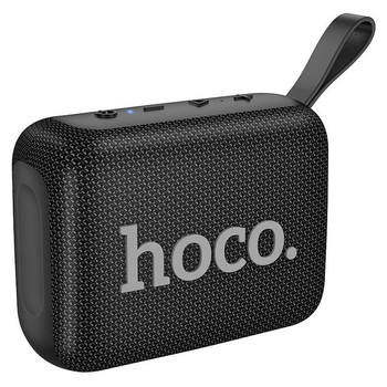 Портативная беспроводная Bluetooth колонка акустика Hoco HC28 BT5.4, USB/TF/FM, TWS, 3H Black