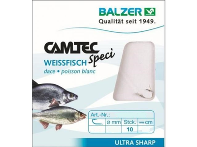Гачок з повідцем Balzer Camtec лящ,плотва №12 10шт. 17815012