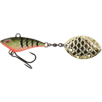 Блесна Тейл-спиннер Mikado M-Tail 6г. 5,5см (Hot Perch) PMMT-6-HP