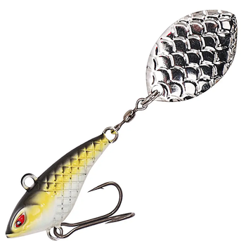 Блешня тейл-спінер Mikado M-Tail 3г 5см (Olive) PMMT-3-OL