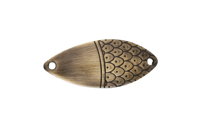 Блешня-колебалка Mikado Roach № 3 14гр 6см old gold PMB-WRH-14-OZ