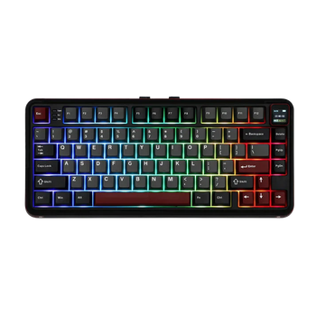 Механічна клавіатура MechLands Vibe75 V2 Black перемикачі Cream Mint