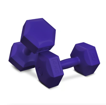 Гантели для фитнеса композитные Hop-Sport HS-C040DS 2х4кг фиолетовый