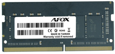 Модуль памяти Afox SO-DIMM DDR4 8GB 3200MHz (AFSD48PH1P)