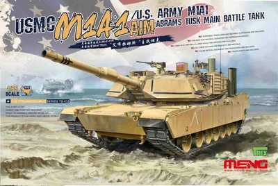 Збірна модель 1/35 Танк М1А1/AIM Abrams TUSK Meng TS-032
