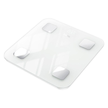 Напольные Умные Смарт Весы для дома фитнес HOCO Smart body fat scale HI21 |0-180kg, BT4.2, APP| Bluetooth