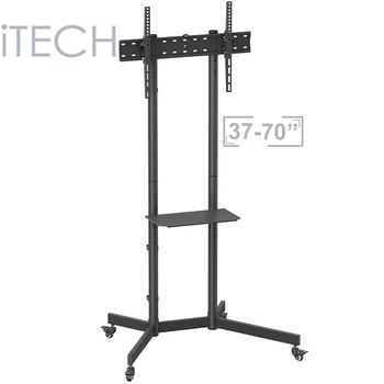 Мобільна стійка ITech T1042TE підставка підлогова для телевізора / інтерактивної панелі 37-70"
