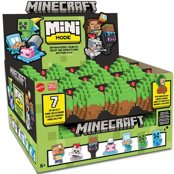 Фігурка сюрприз Mattel Minecraft Mini Mode Spawn Egg HXT64 (0194735238088)