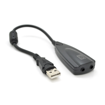 Контроллер USB звуковая карта 7.1 Voltronic Q250 3D звук для ПК игровая приставка адаптер аудио (YU-GT_33A)