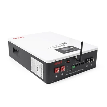 Акумуляторна батарея Must LiFePO4 LP16-48100 51.2V 100Ah для сонячних систем накопичувач енергії для дому (YU-GT_33A)