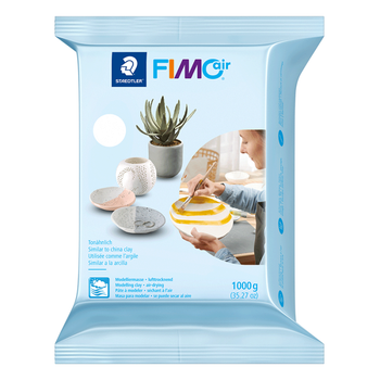Полимерная самозастывающая глина FIMO Air, 1 кг., Белая, (8101-0)