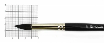 Кисть белка Classic круглая №10 короткая ручка 3049R (4230490R10)