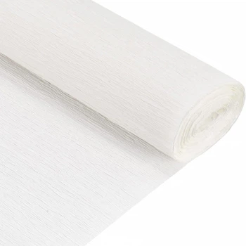 Гофрированная бумага Santi 50*200 см. 230% Белая (708081)