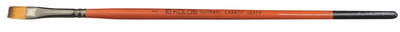Кисть синтетика Kolos Carrot плоская №2 короткая ручка 1097F (4210970F02)