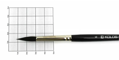 Кисть белка Classic круглая №6 короткая ручка 3049R (4230490R06)