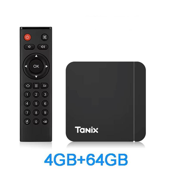 Смарт ТВ приставка Tanix W2 PRO 4/64Гб Amlogic S905W2, медиаплеер 4K HDR, Android 11