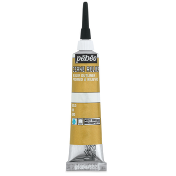 Контур зі скла Pebeo Cerne Relief Vitrail, 20 мл., Золото, (P-773000)