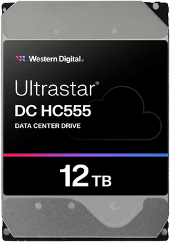 Жесткий диск Western Digital Ultrastar HC555 12TB 7200rpm 512MB 0B47741 3.5 SAS