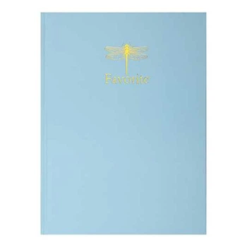 Книга канцелярская Buromax, А4, 96 листов, FAVOURITE PASTEL, ячейка, Голубая, (BM.2400-414)