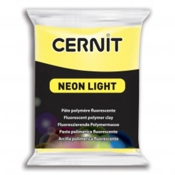 Полімерна глина Cernit Number One, 56 р., Neon Light 700 неон жовтий (CR-CE0930056700)