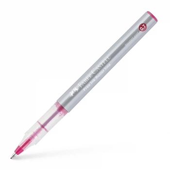 Ручка Роллер-Линер Faber-Castell FREE INK, 0,7 мм., Винный, (348126)