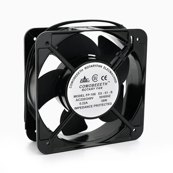 Кулер для охлаждения серверных БП Voltronic BT-220 150*150*50мм 220V 0,22A вентилятор под пайку охлаждающий кулер (LO-TH_11C)