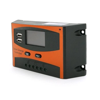 Контролер заряду Voltronic HLS 20A 12/24V ШИМ для сонячних панелей регулятор напруги акумулятора (YU-GT_33A)