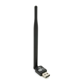 Беспроводной сетевой адаптер с антенной 10см Wi-Fi-USB LV-UW10 -5DB MTK7601, 802.11bgn, 150MB, 2.4 GHz,
