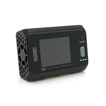 Зарядное устройство ToolkitRC M6D 2 канала 500Вт для LiPo Li-ion NiMh USB балансировщик аккумуляторов (YU-GT_33A)