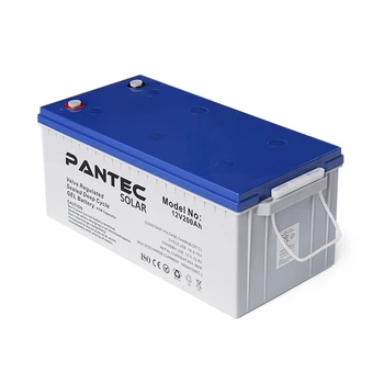 Аккумуляторная батарея PANTEC 200-12 GEL 12V 200 Ah для солнечных систем резервного питания гелевая батарея (TOR-JUG_22B)