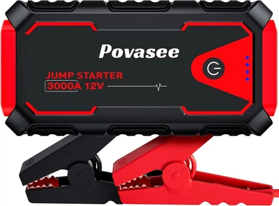 Аккумуляторное пусковое устройство Povasee с power Bank 12V (3000A)