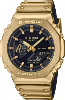 Мужские часы Casio G-SHOCK G-STEEL GM-2100YMG-9AER – купить онлайн
