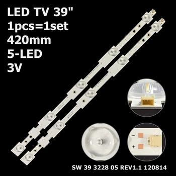 LED подсветка TV 39" 5-led 420mm 3V ECG390AH-LD1(SN), ECG390AH-LD2(SN) SW 39 3228 05 REV1.1 120814 1шт.
