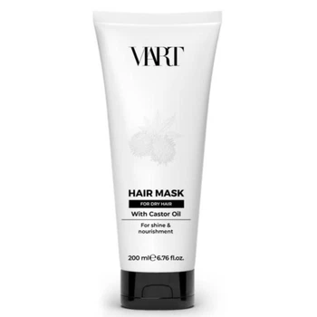 Маска VIAR Lipid Castor Oil з ліпідами для відновлення волосся, 200 мл