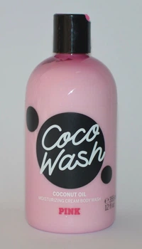 Крем-гель для душу Victoria`s Secret PINK Coco Wash Coconut oil Зволожуючий крем для тіла Гель для тіла 355 мл