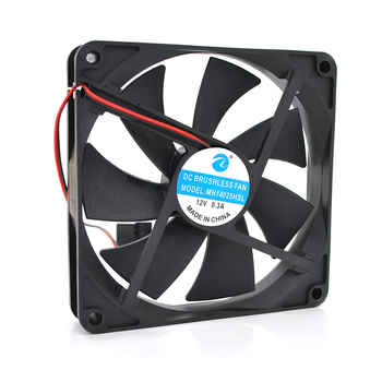 Кулер для охлаждения серверных БП MH14025HSL DC sleeve fan 2pin 140x140x25мм 12V 2300об мин