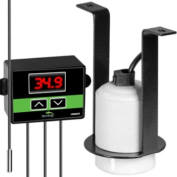 Светильник керамический патрон с термостатом Terrario Muaritan Temperature Control 200W
